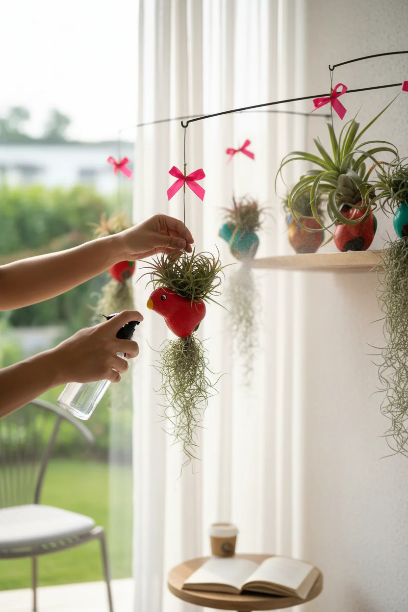 Air Plant - Tillandsia Bird (Hanging) - Image 3