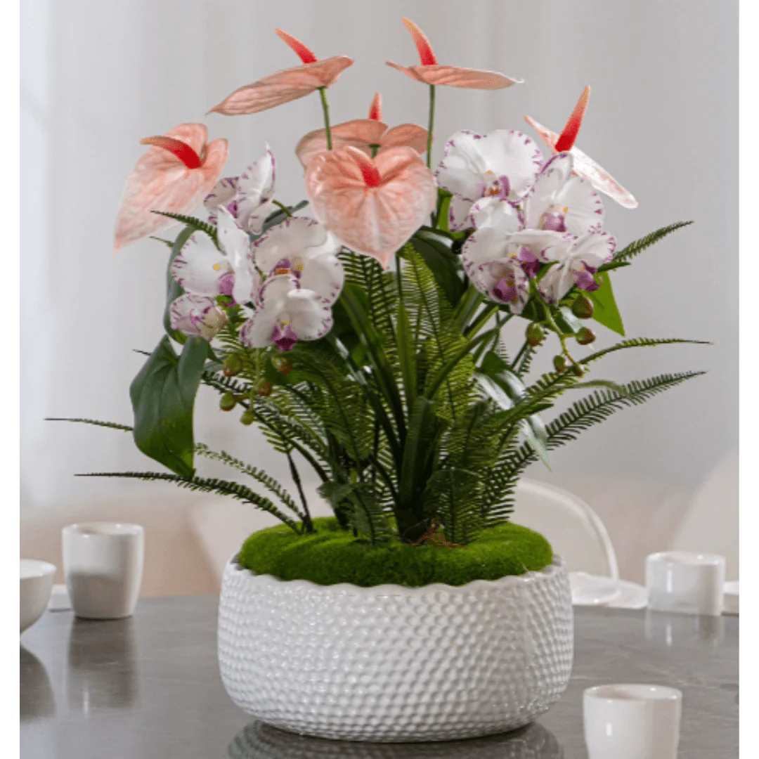 Anthurium Arrangement (Life-like Artificial) - Image 4