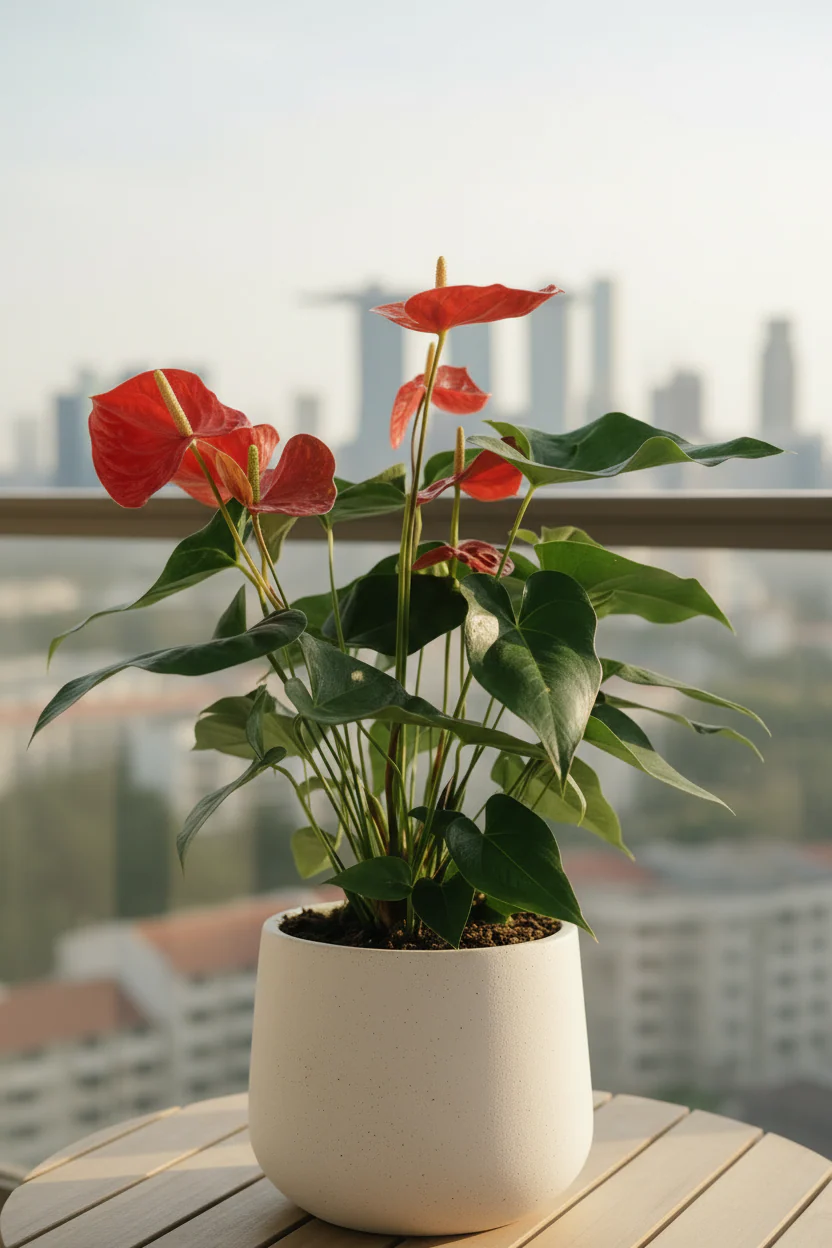 Anthurium Flamingo Red Tall