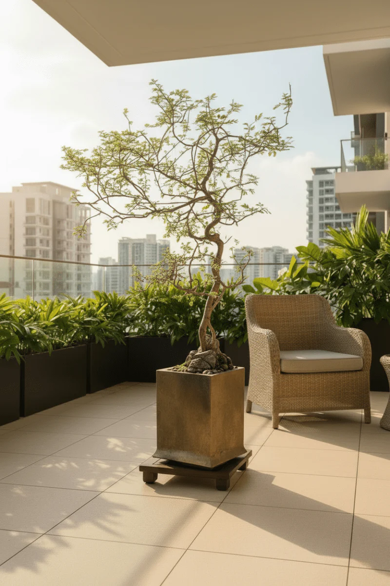 Chaste Tree - Real-Trunk Artificial