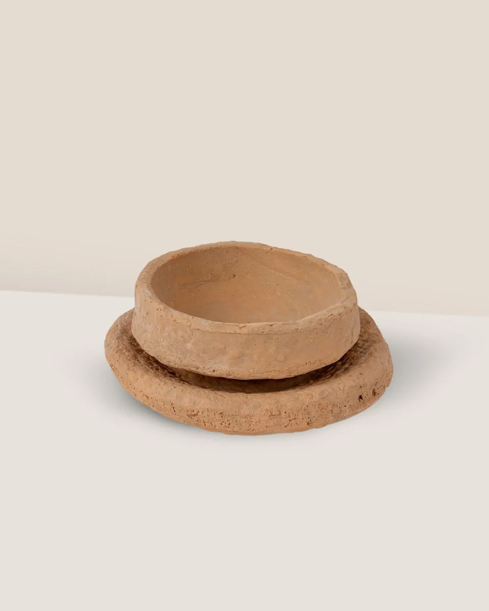 Coral Stone Ceramic Planter - Image 4