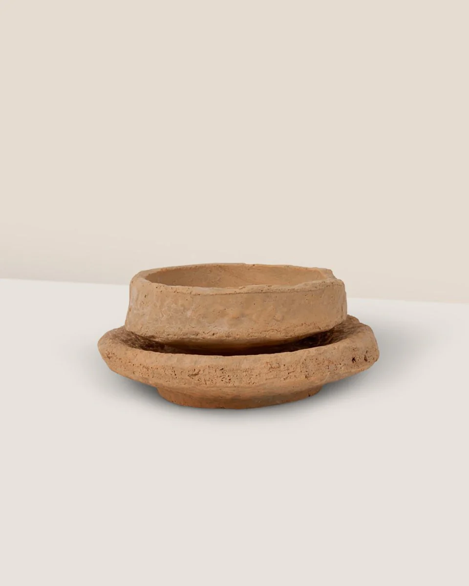 Coral Stone Ceramic Planter - Image 5