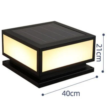 Cube Column Solar Garden Lights - Image 9