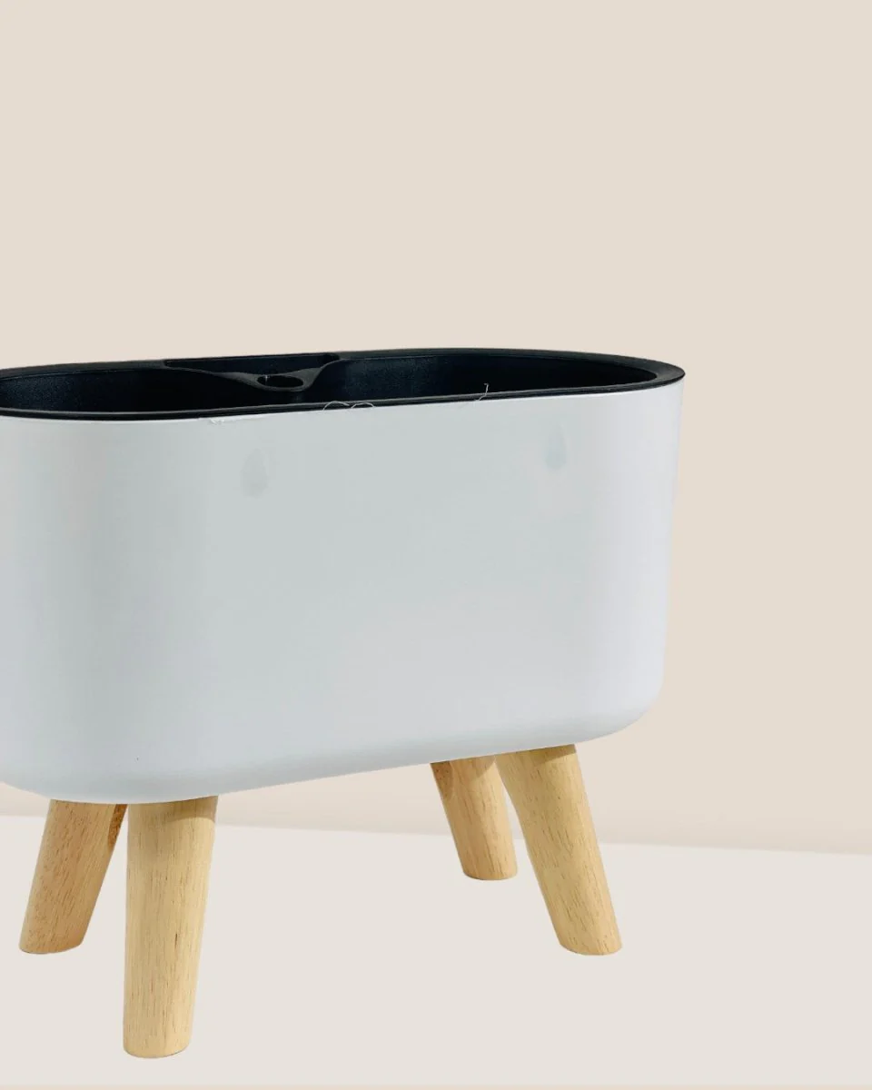 Duo Self Watering Pot with Stand - Image 3