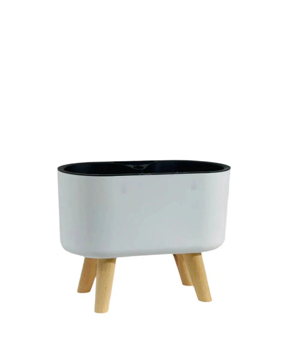 Duo Self Watering Pot with Stand - Image 6