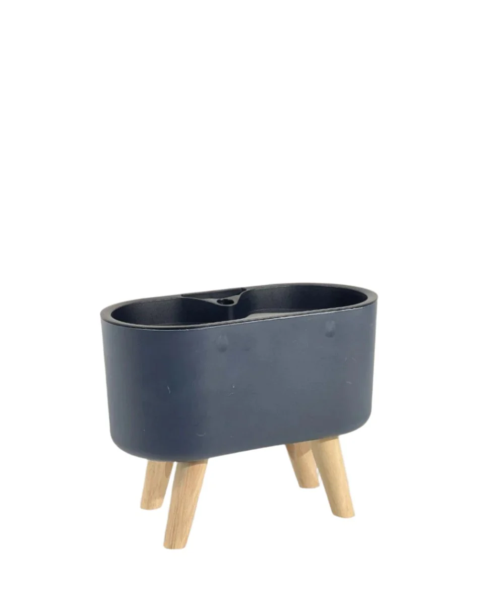 Duo Self Watering Pot with Stand - Image 7
