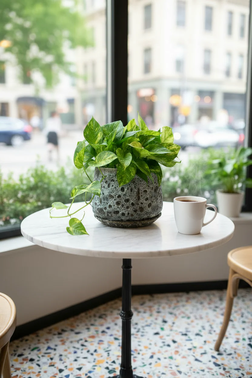 Epipremnum Aureum - Golden Pothos (Variegated) - Image 2