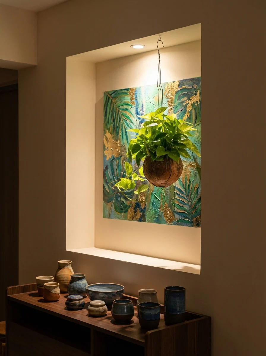 Epipremnum Aureum - Golden Pothos (Variegated) in Coco Husk - Image 3
