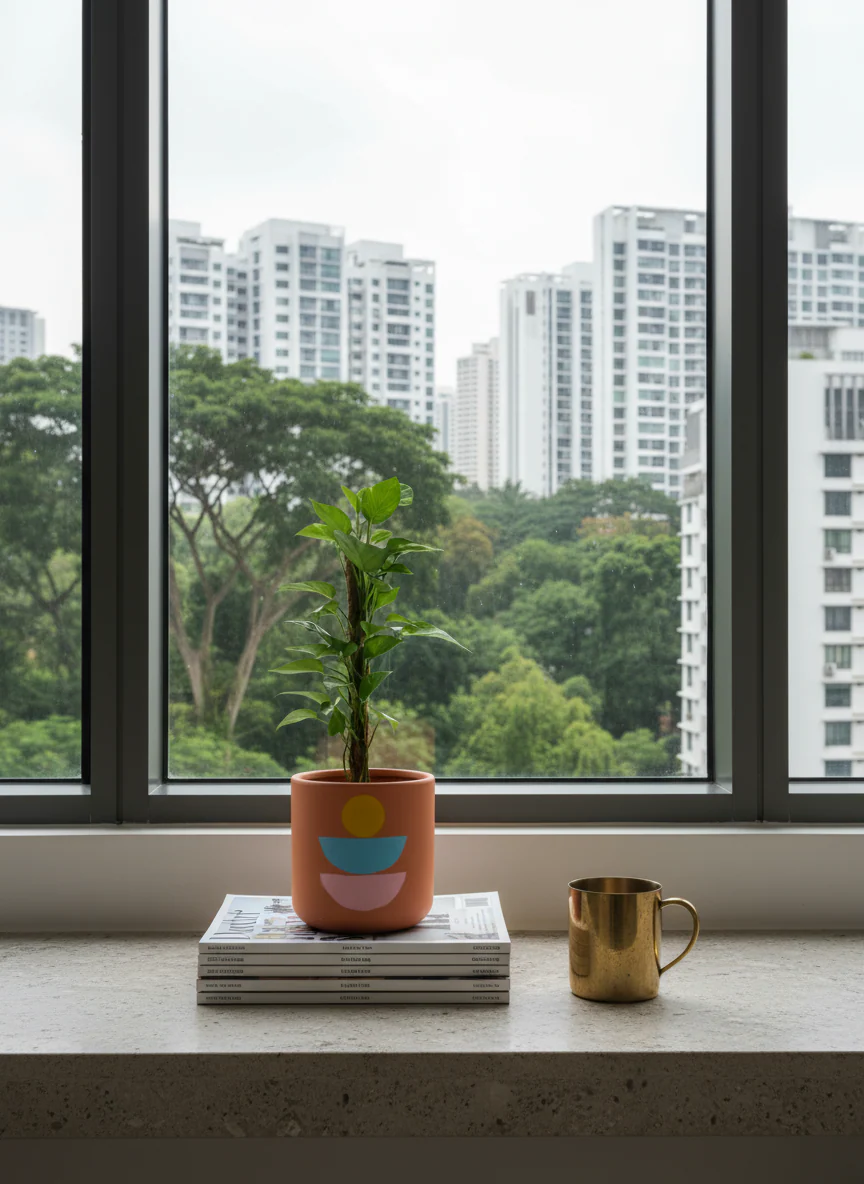 Epipremnum Aureum - Money Plant (Variegated) - Image 2