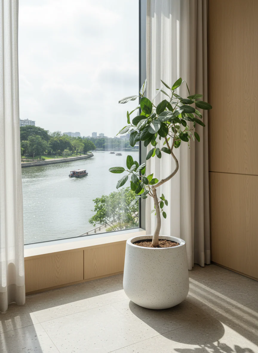 Ficus Benhalensis Audrey Bending Tall (Japan) - Image 2