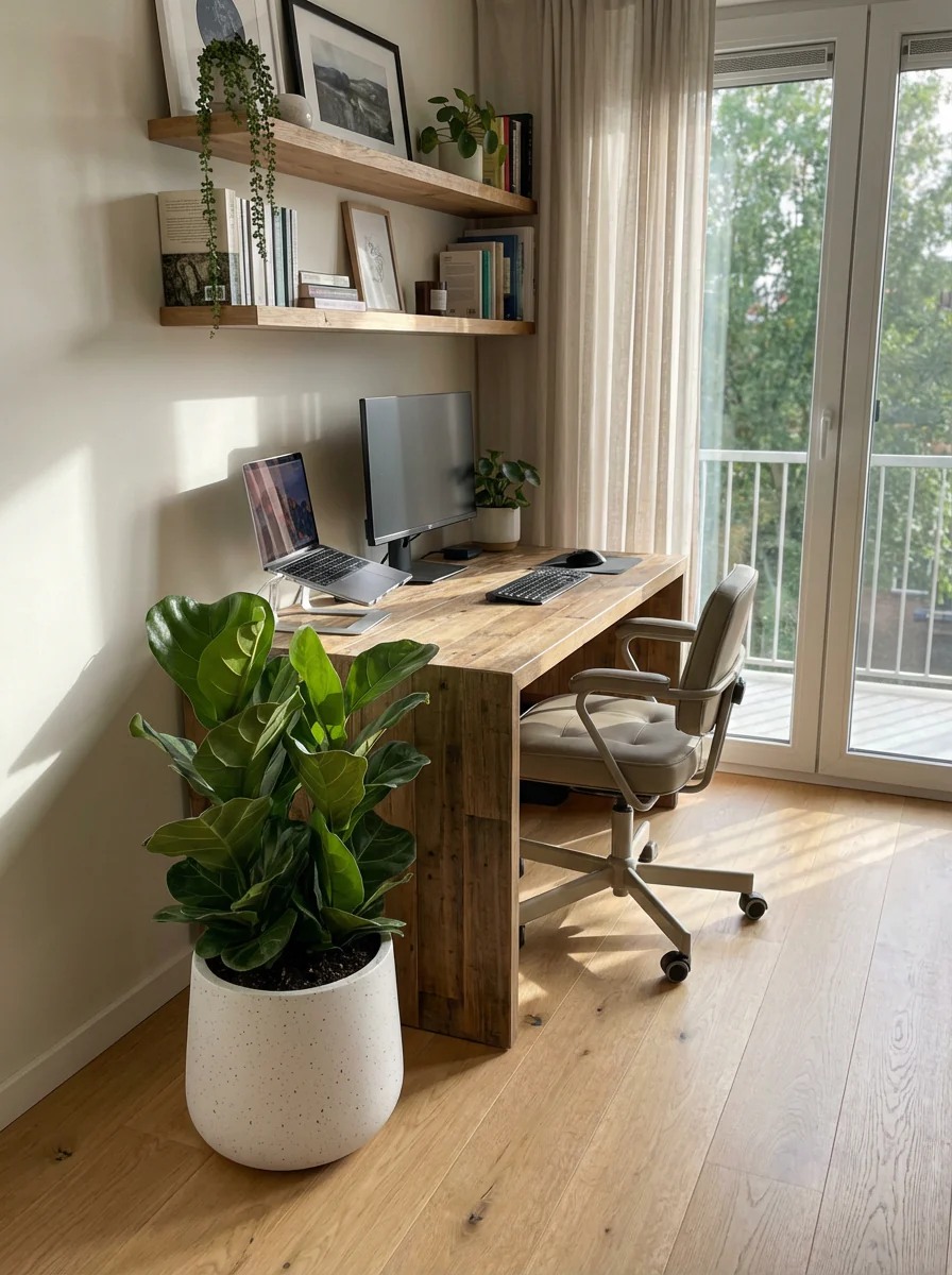 Ficus lyrata 3-in1 Plant - Image 4