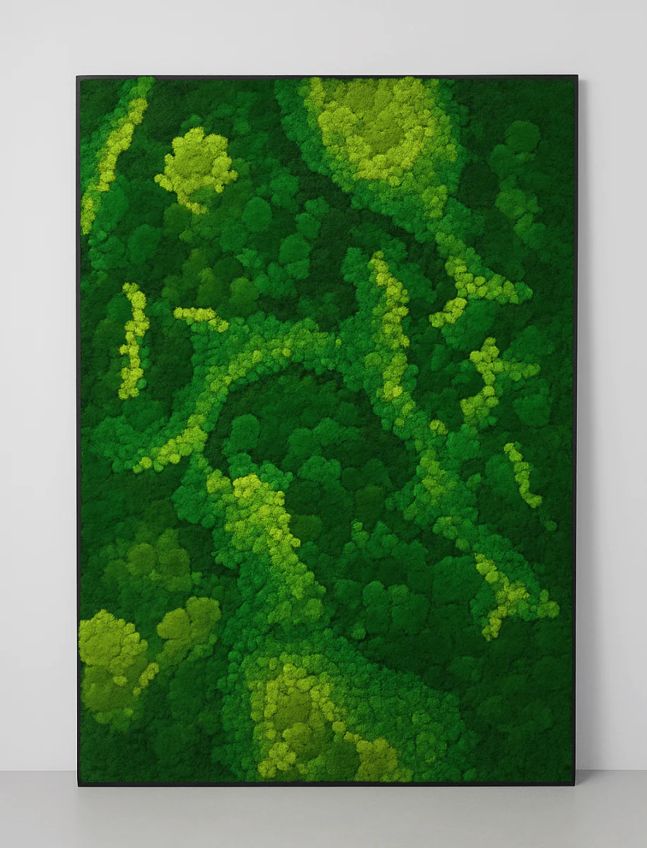 Frame - Preserved Plants: MOSS.