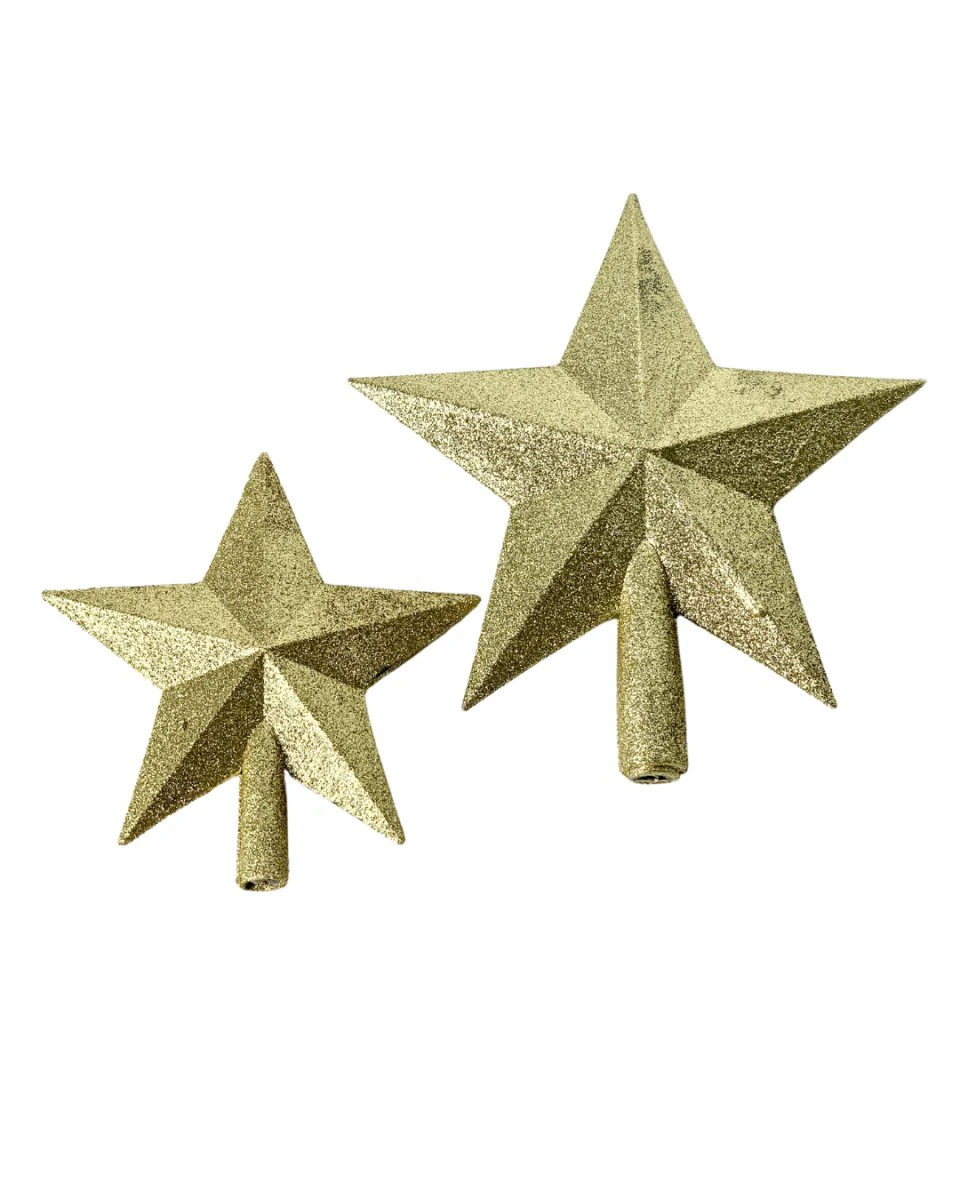 Glitter Star Christmas Tree Topper - Image 2