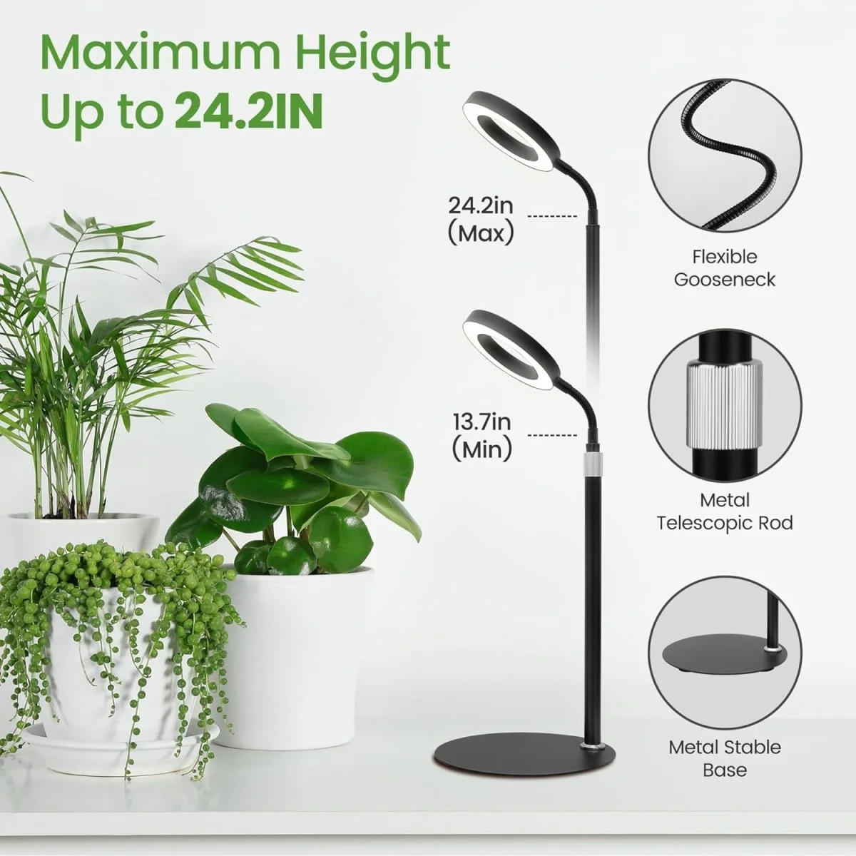 HALO Table Plant Lights - Image 9