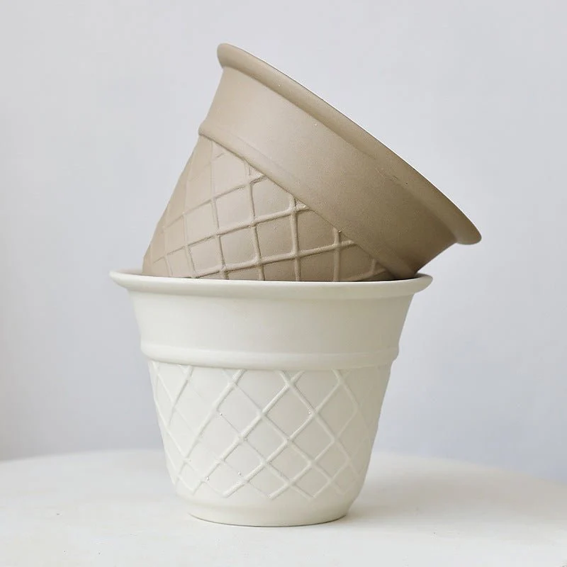 Ice Cream Cone Planter