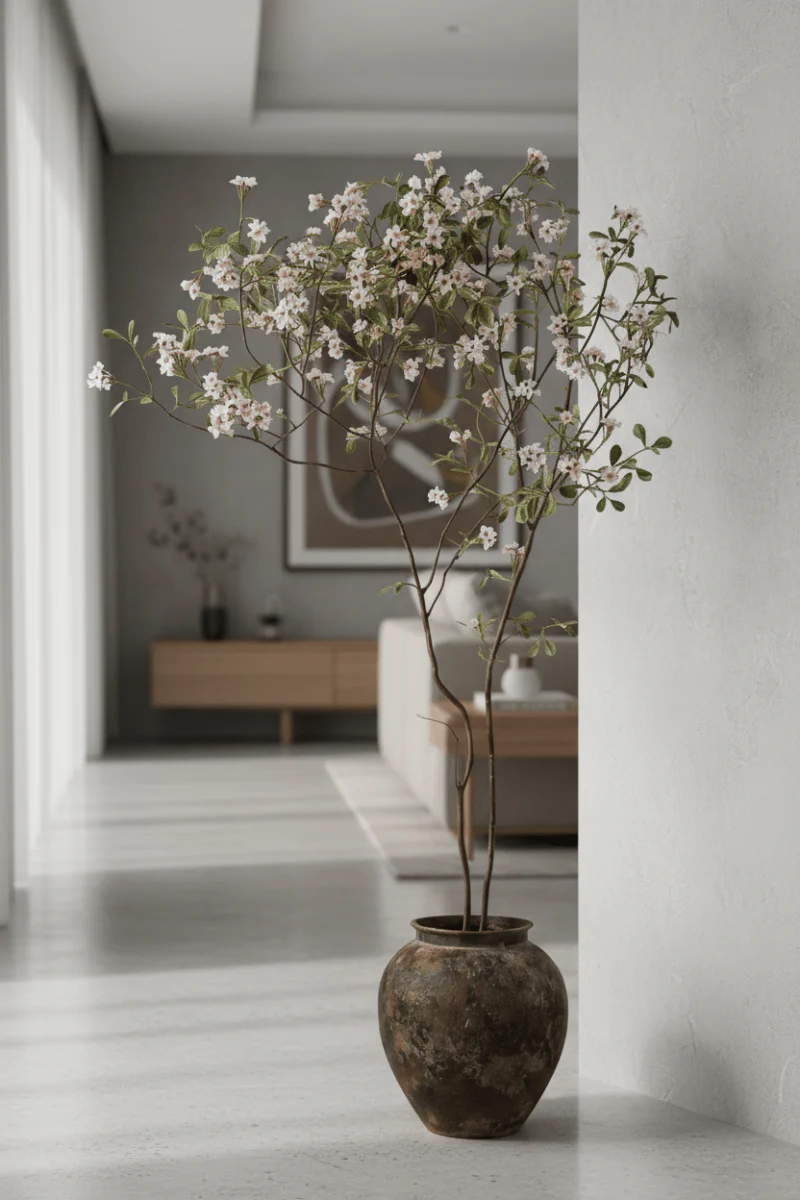 Island Tree - Real-Trunk Artificial