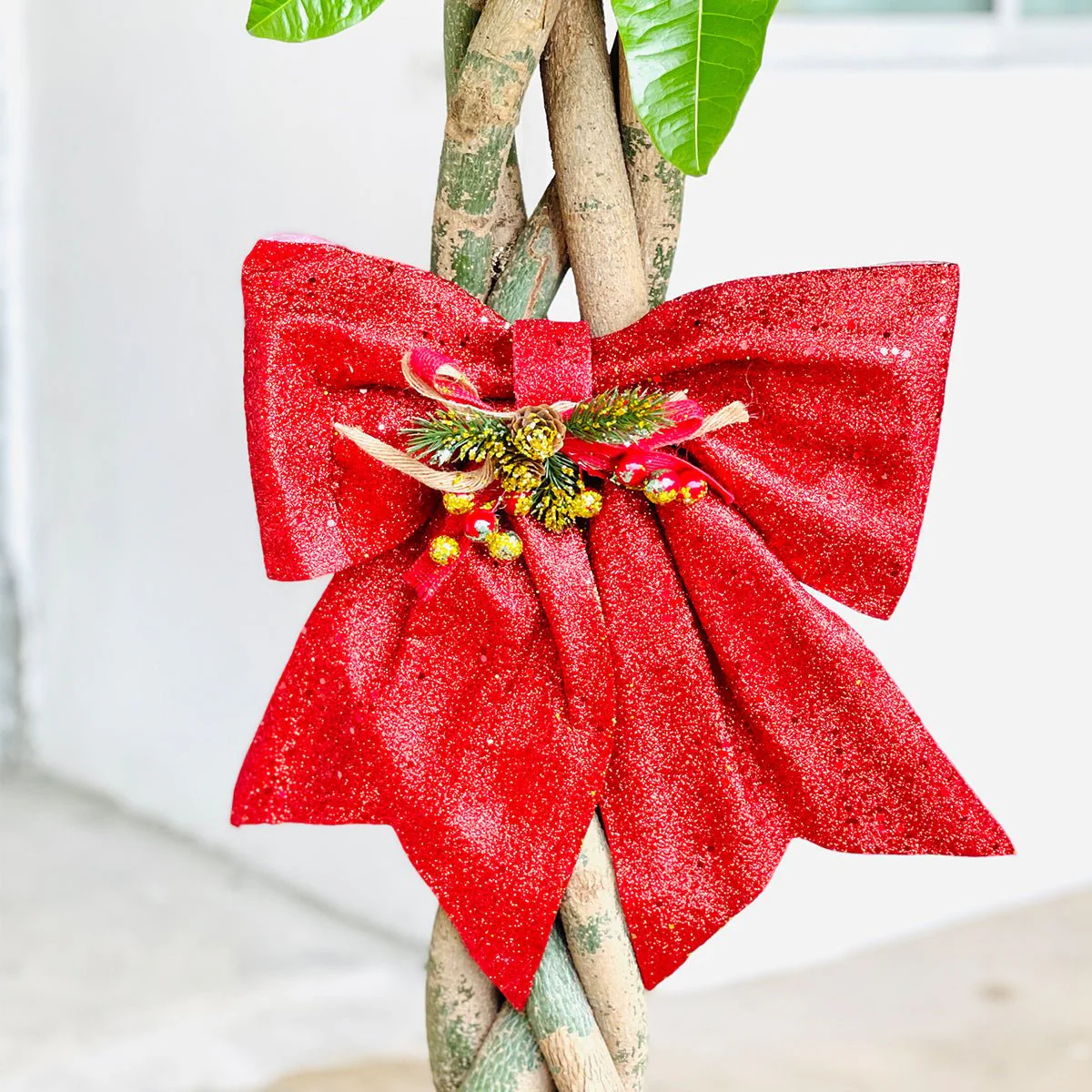Jumbo Jolly Red Bow - Image 3
