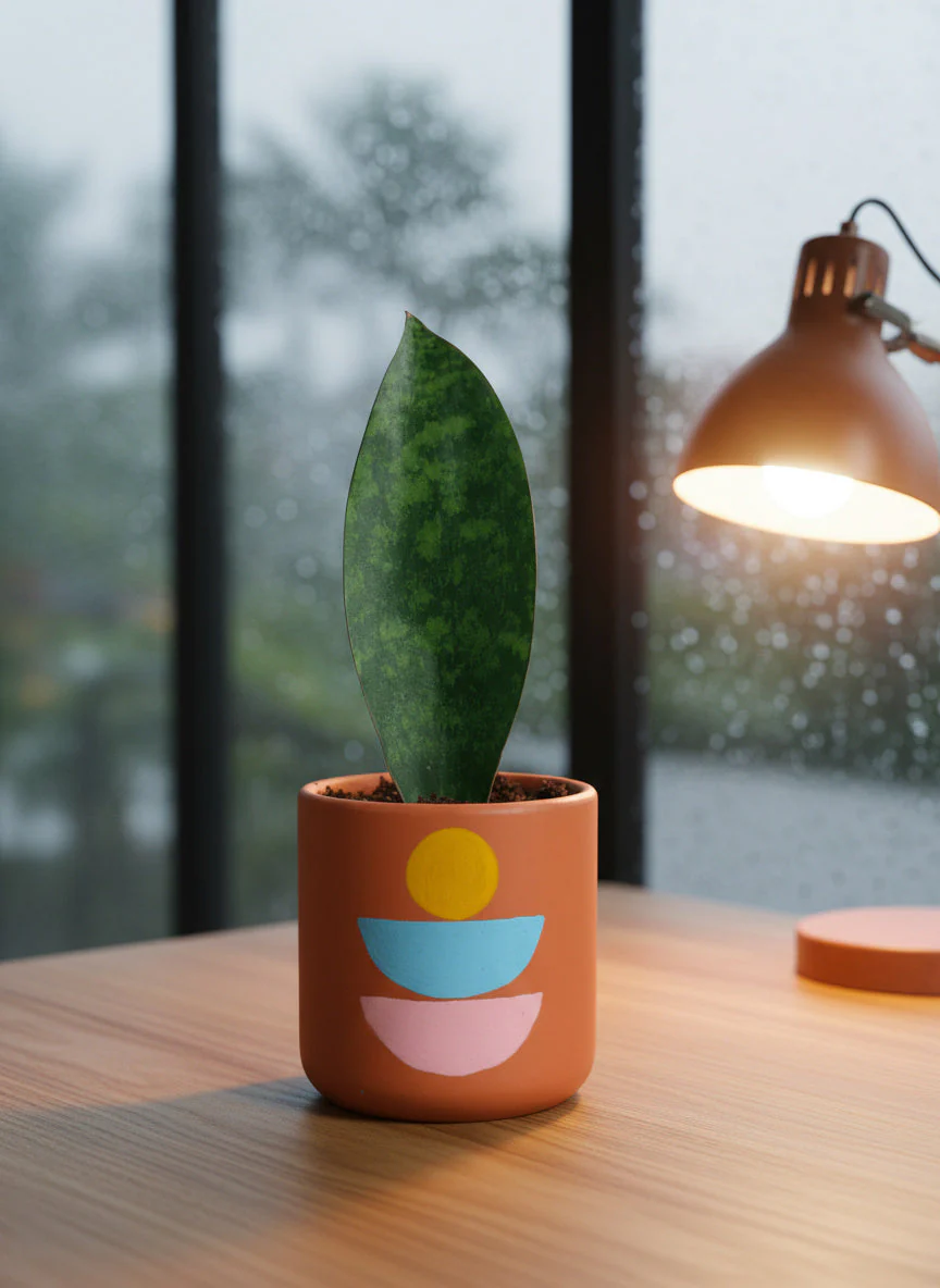 Junior Whale Fin Sansevieria Plant - Image 4