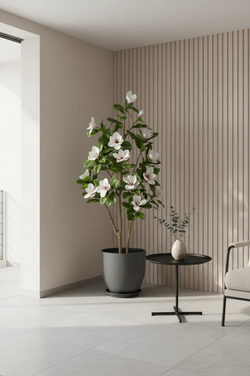 Magnolia Flower Tree (Life-like Artificial) - Image 3