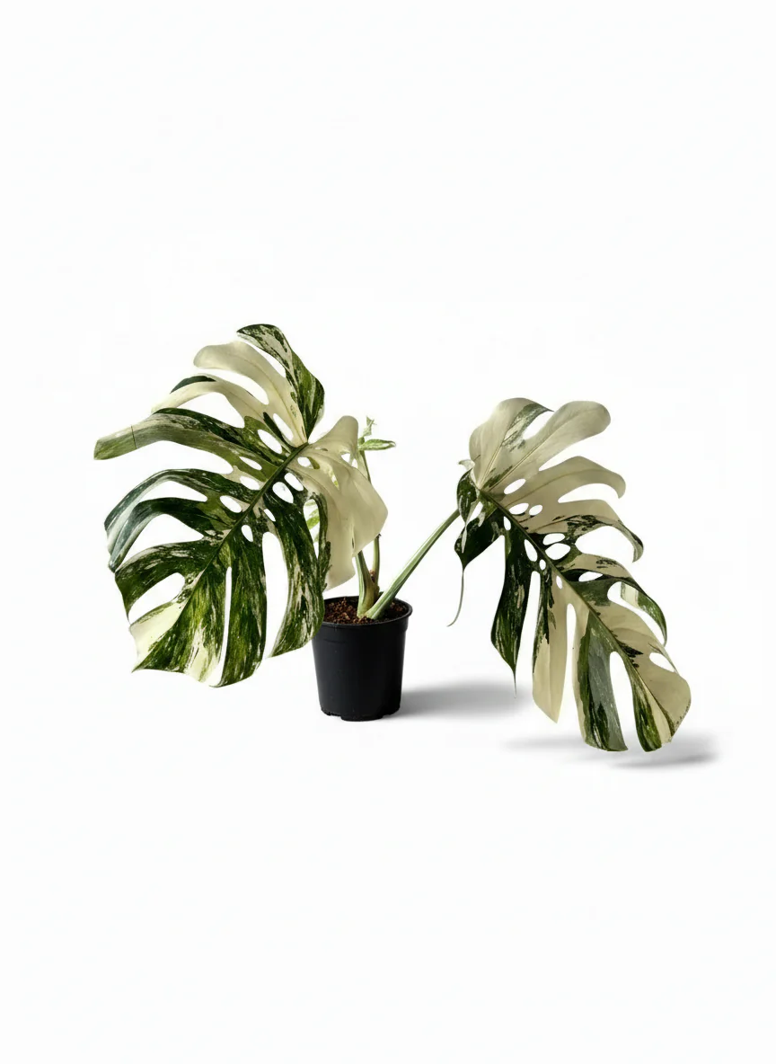 Monstera Albo Variegata — Established Plant (Limited Batch) - Image 7