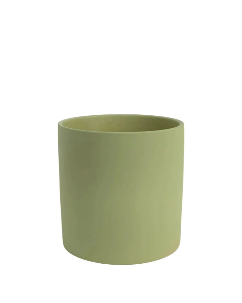 Olive Bloom Ceramic Pot - Image 5