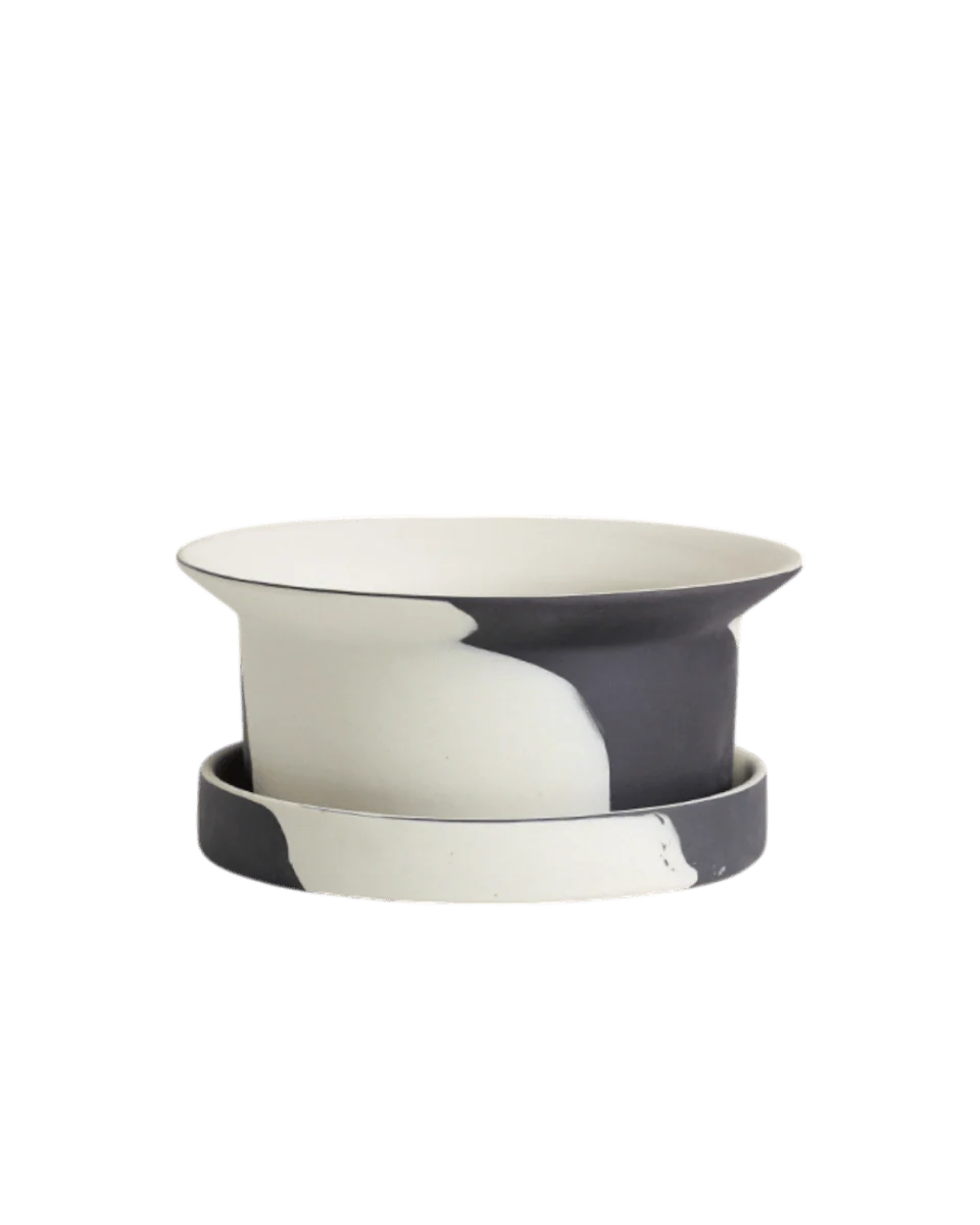 Ripple Bowl Ceramic Planter - Image 12
