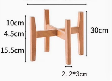 ROOTED Wooden Plant Stands - Image 11