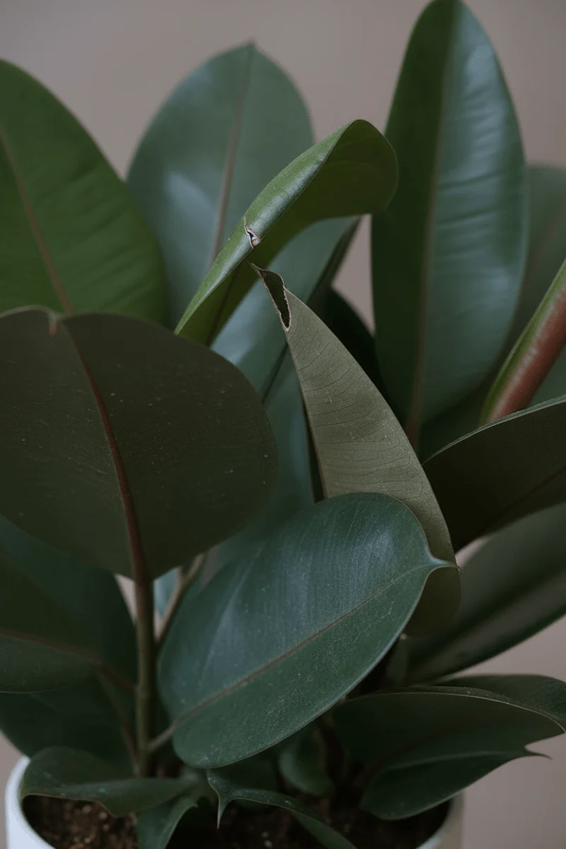 Rubber Plant Burgundy - Image 2