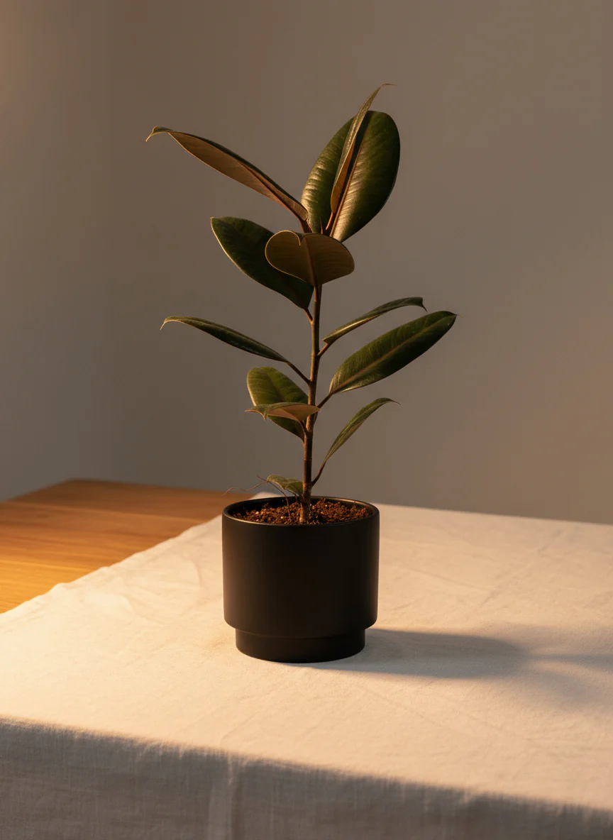 Ficus Elastica Burgundy - Junior