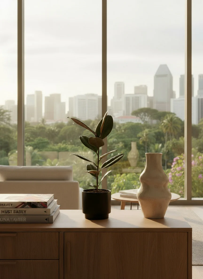 Ficus Elastica Burgundy - Junior - Image 2