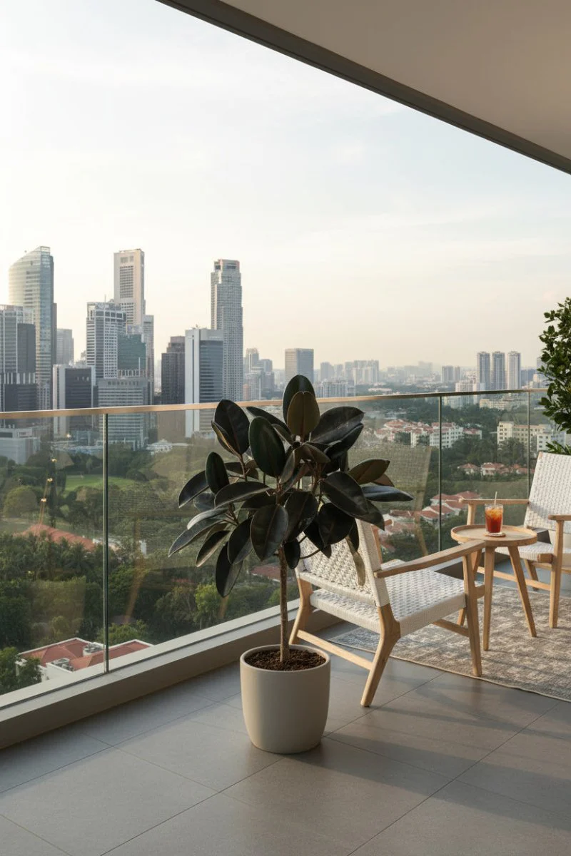 Ficus Elastica - Rubber Tree - Image 3