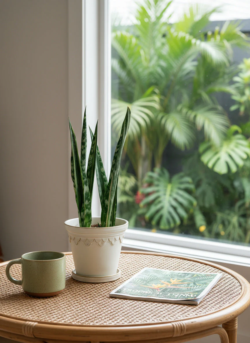 Sansevieria Trifasciata 'Bantel's Sensation' - Image 4
