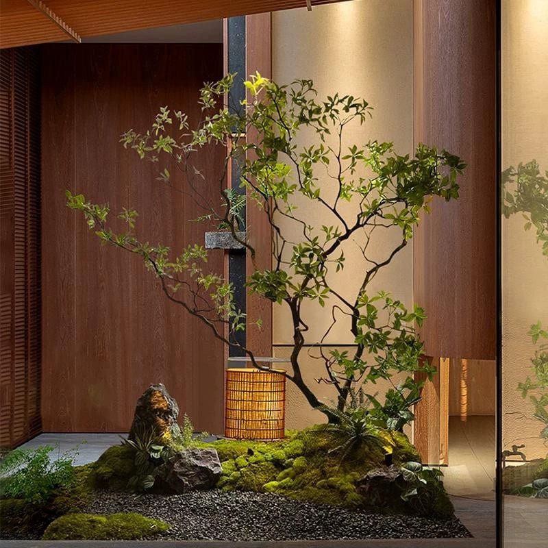 Special Shaped Drunken Wood Tree - Real-Trunk Artificial - Image 2
