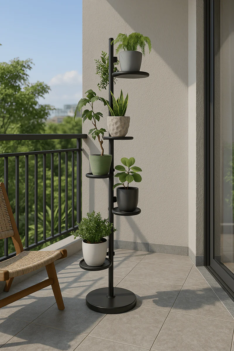 Spira Pole Plant Stand - Image 5