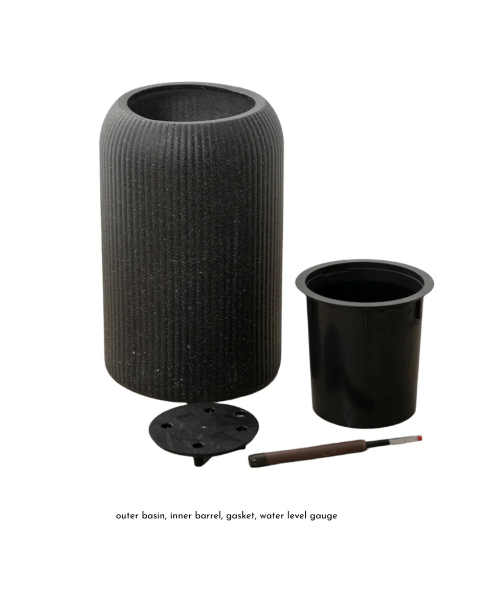 Stripes StoneBlast - HydroEase Pot - XL Tall - Image 2