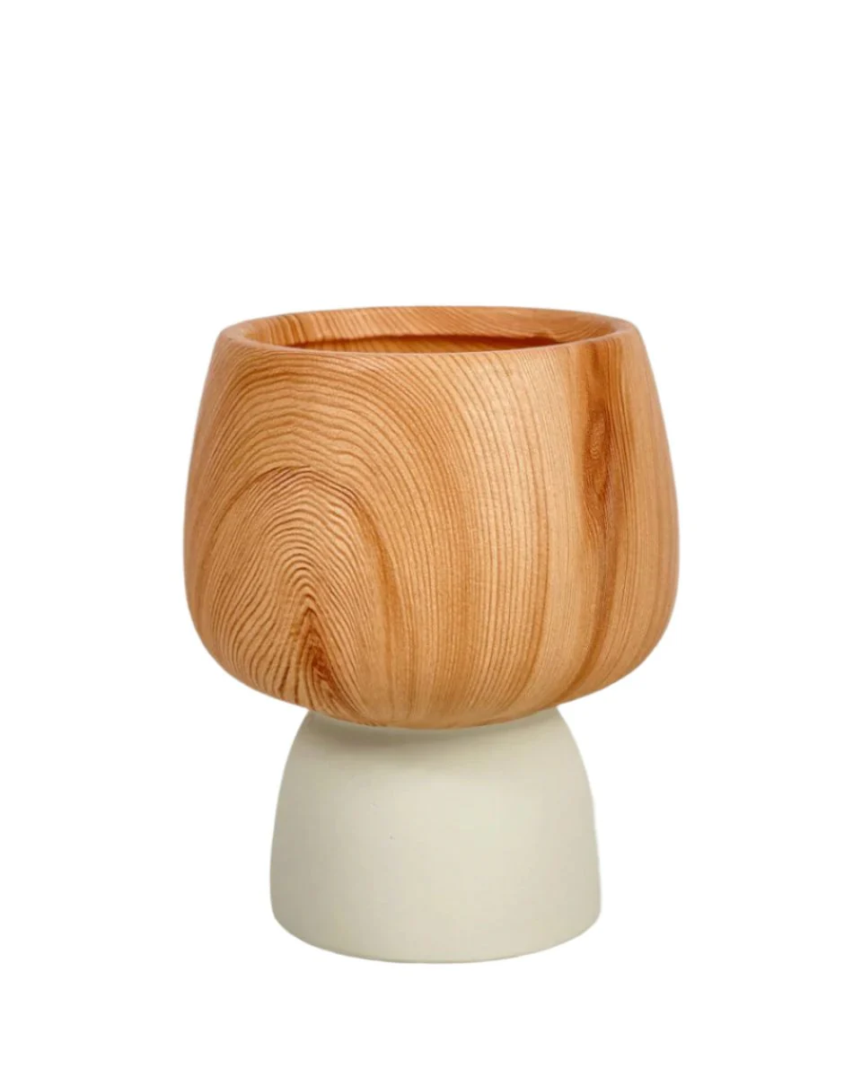 Terracotta Wooden Pot - Image 8