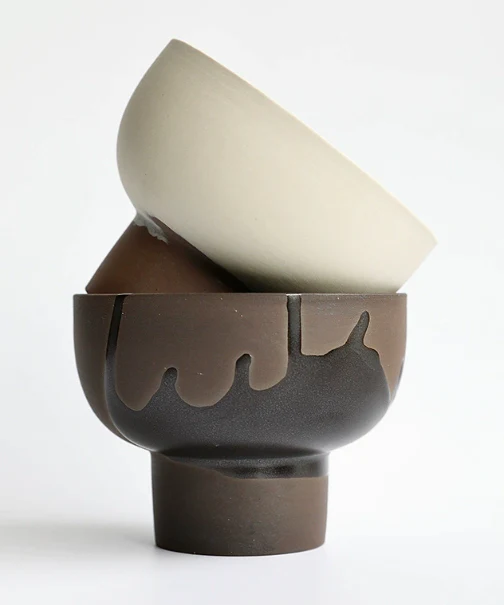 Two-Tone Bowl Pot - Image 10