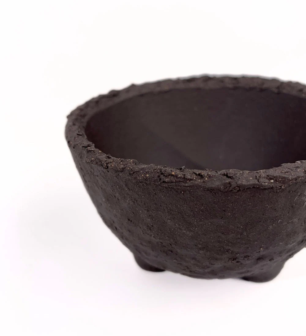 Wabi Sabi Coal Planter - Image 4