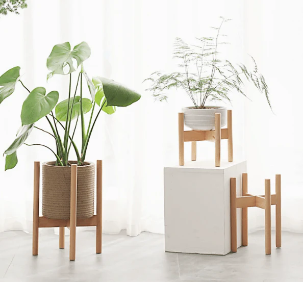 Wooden Plant Stands - Image 8